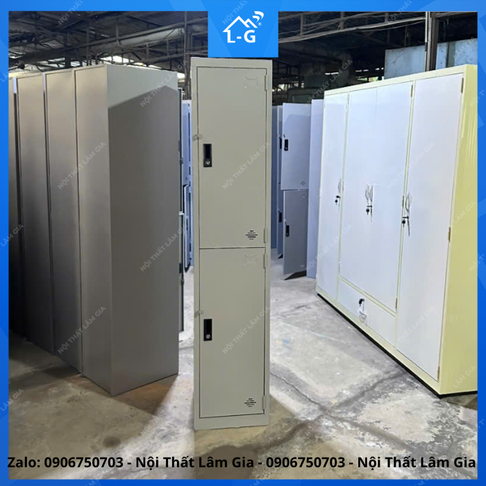 TỦ HỒ SƠ SẮT SƠN TĨNH ĐIỆN 2 TẦNG